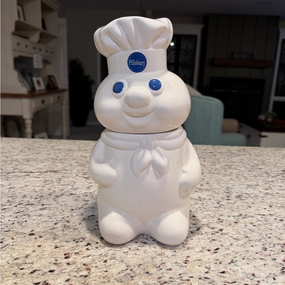 Vintage 1995 Pillsbury Doughboy Cookie Jar – Cooks Club Edition